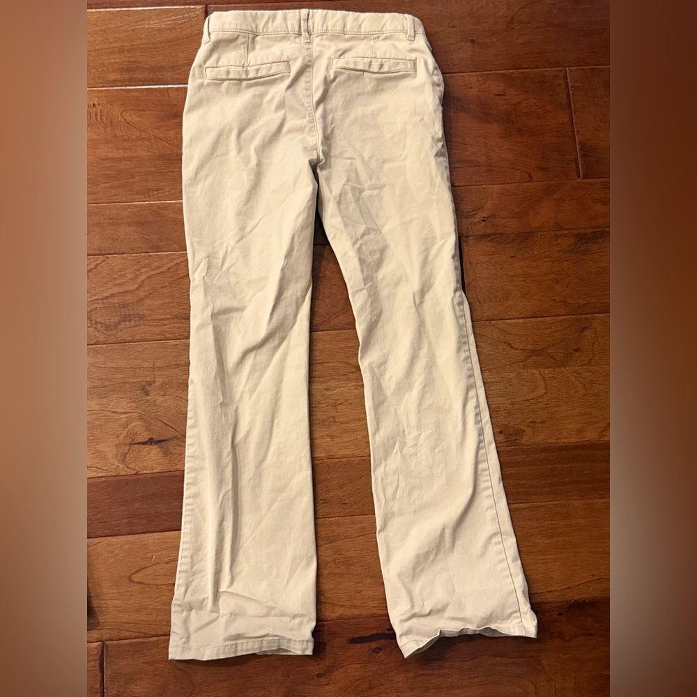 GAP Kids Cream Flare Pants
